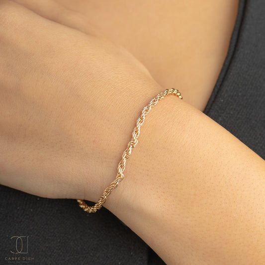 CDBR225- Gold plated Bracelet