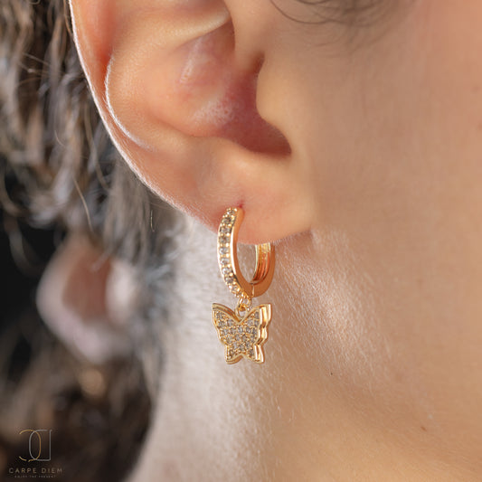 CDE164 - Rose Gold Plated Earrings