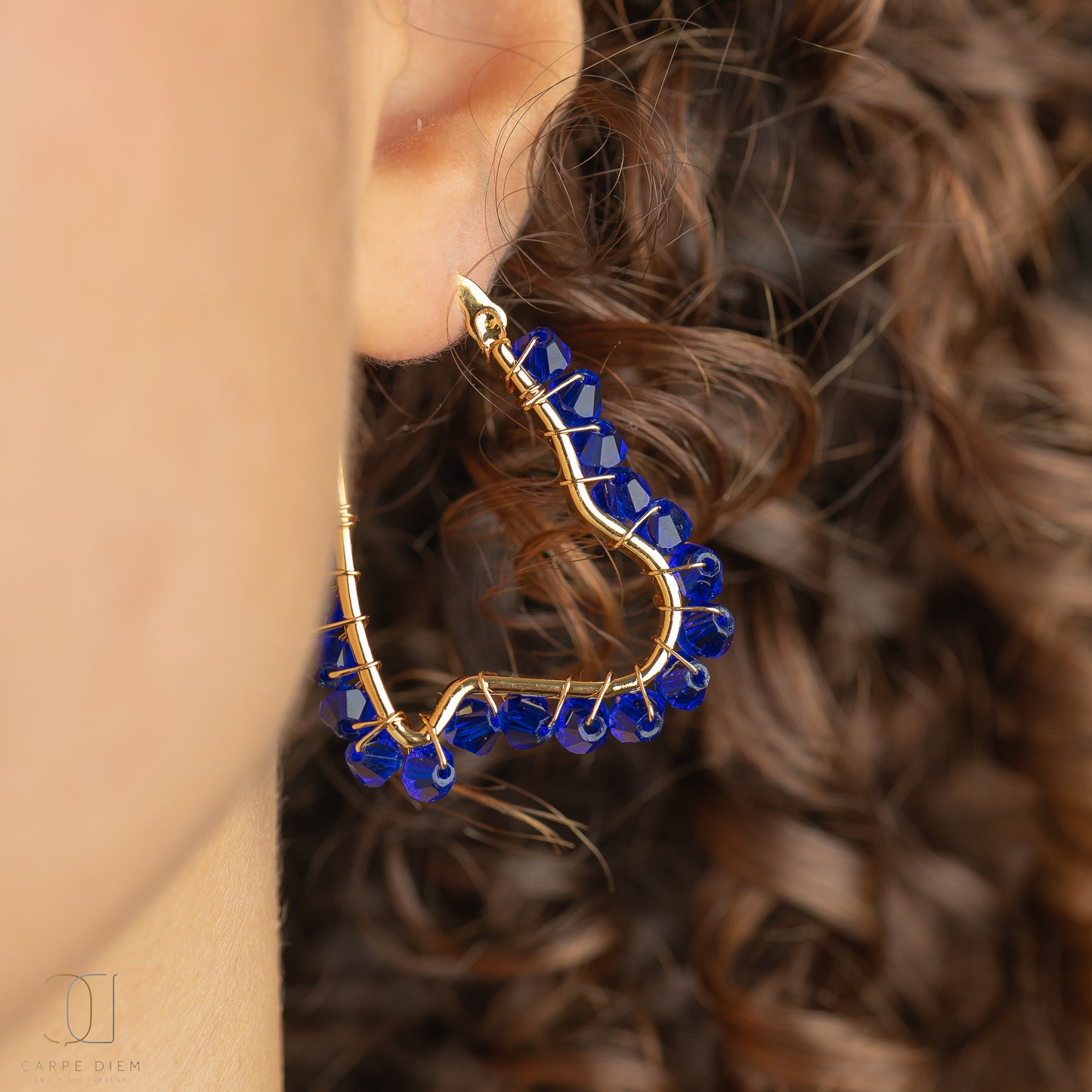 CDE169 - Rose Gold Plated Earrings