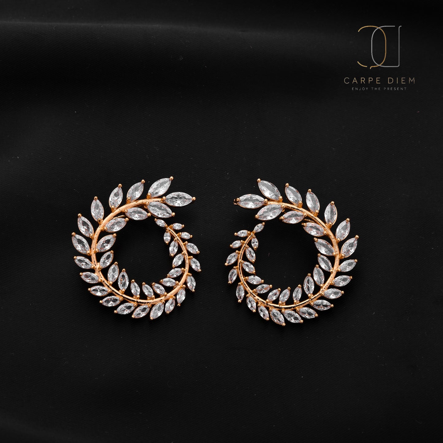CDE132- Gold plated Earring