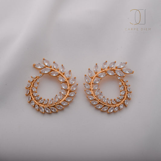 CDE132- Gold plated Earring