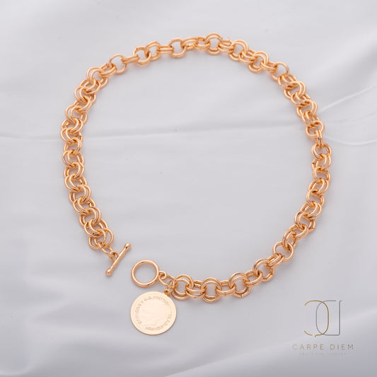 CDN187- Gold plated Necklace