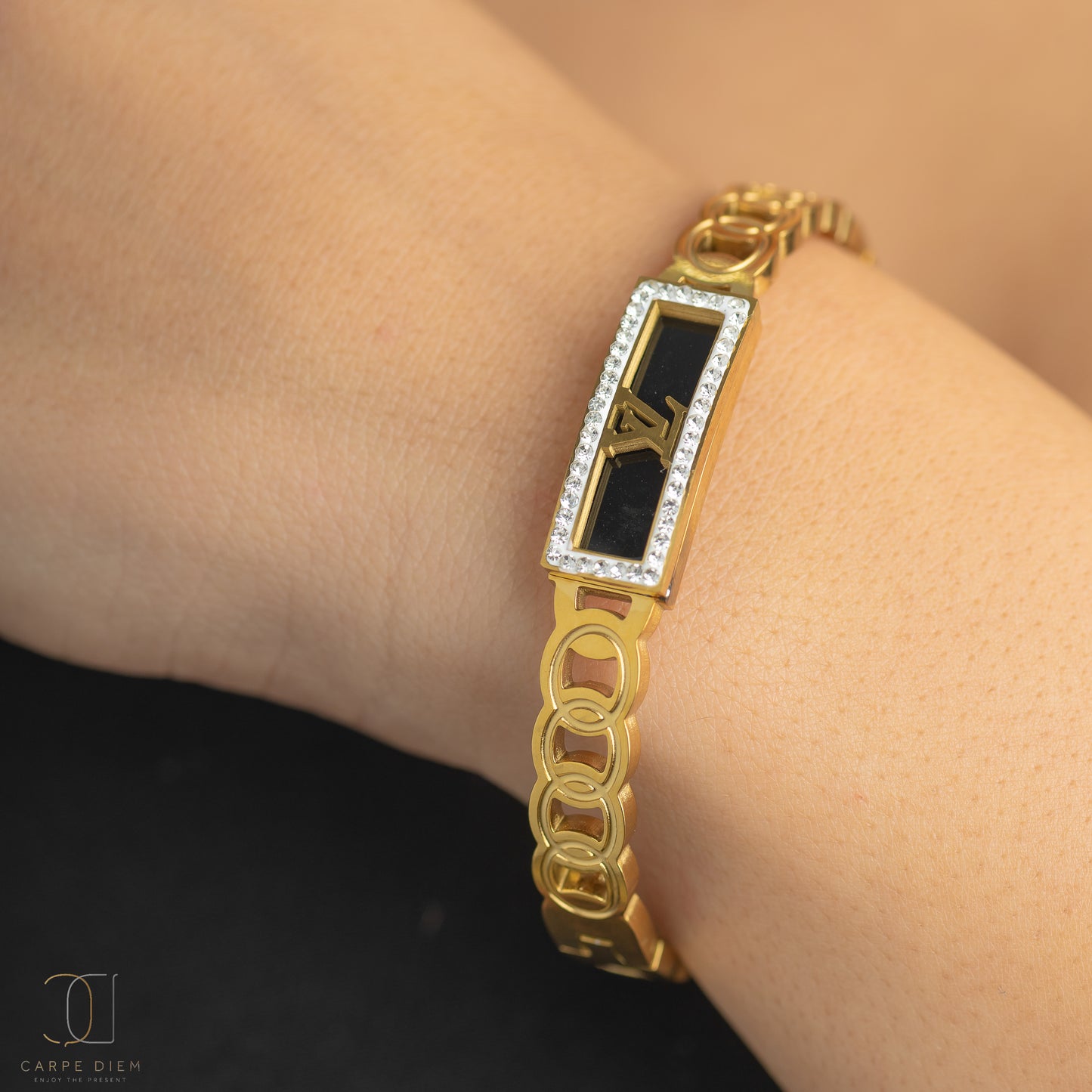 CDBR222- Gold plated Bracelet