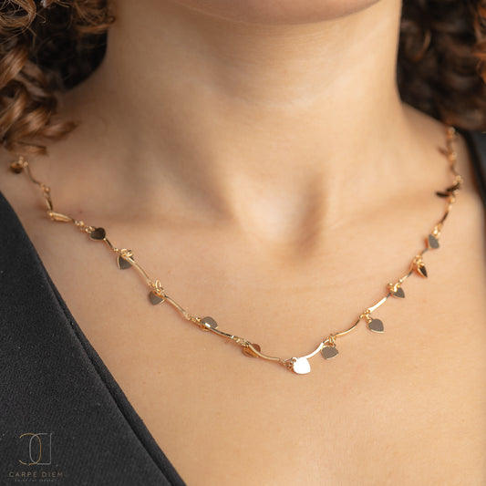 CDN249 - Rose Gold Plated Necklace