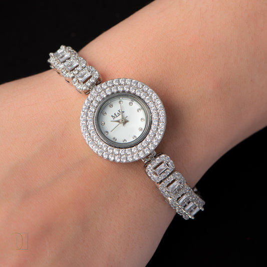 CDW104 -silver-plated-Watch