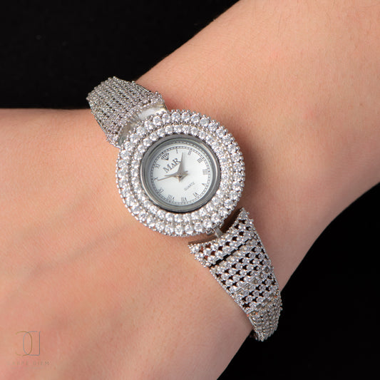 CDW107 -silver-plated-Watch