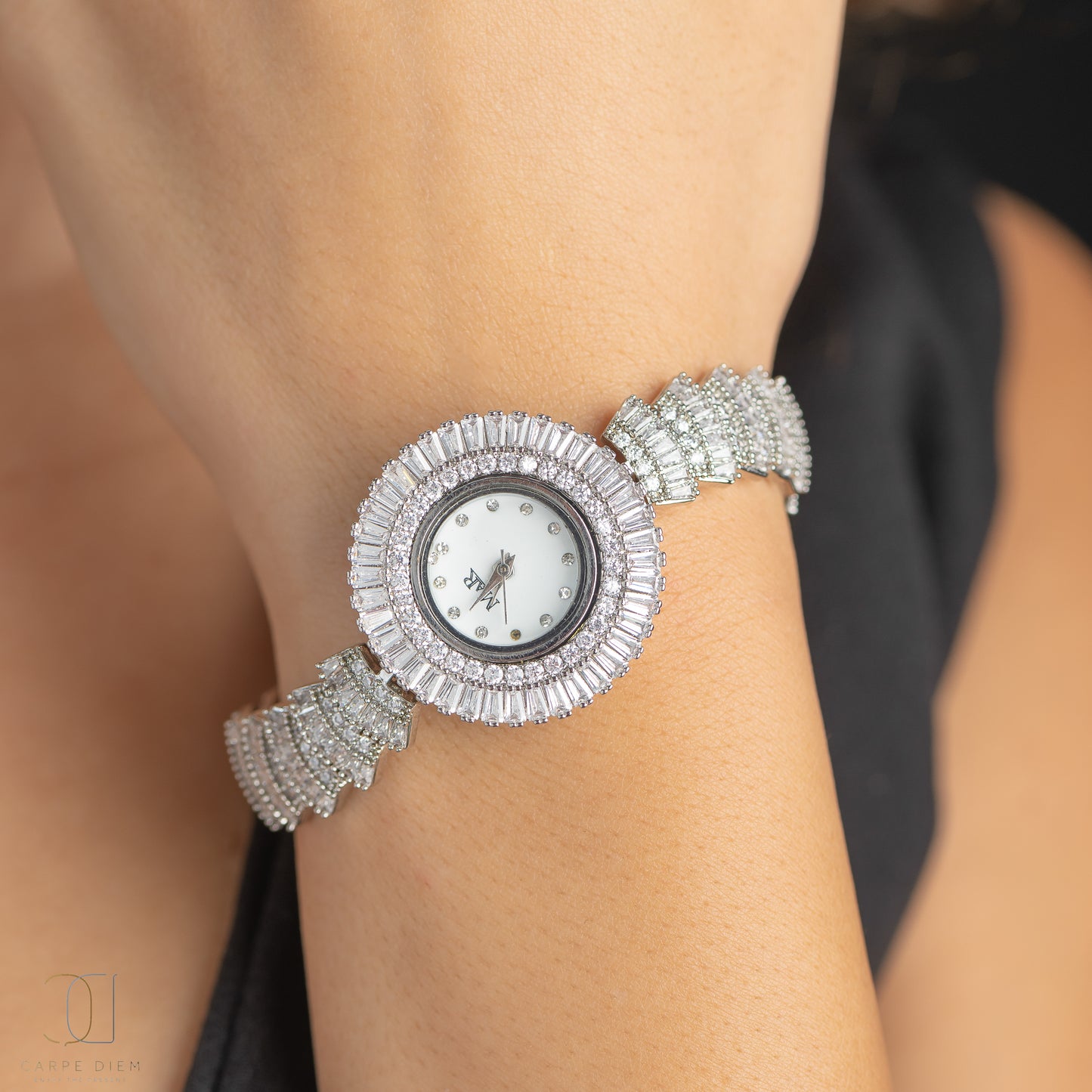 CDW115- Silver plated Watch