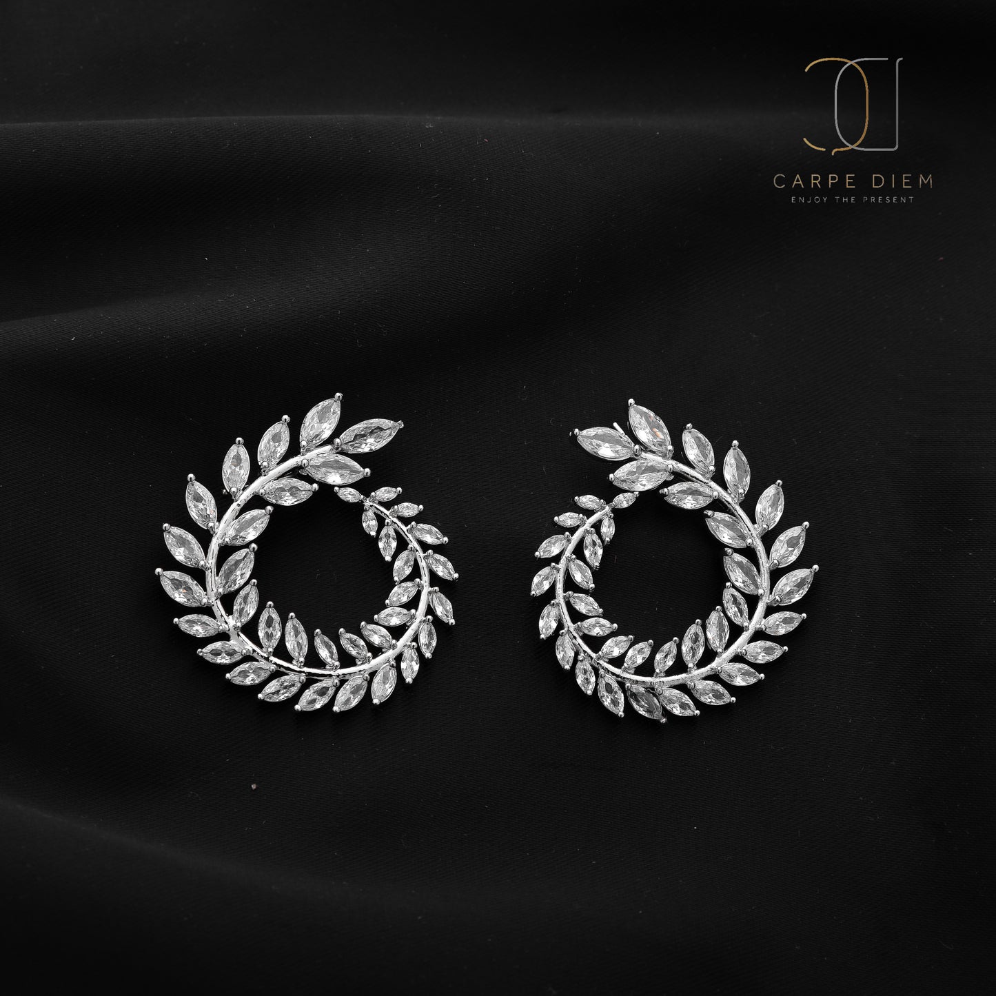 CDE131 -silver-plated-earring