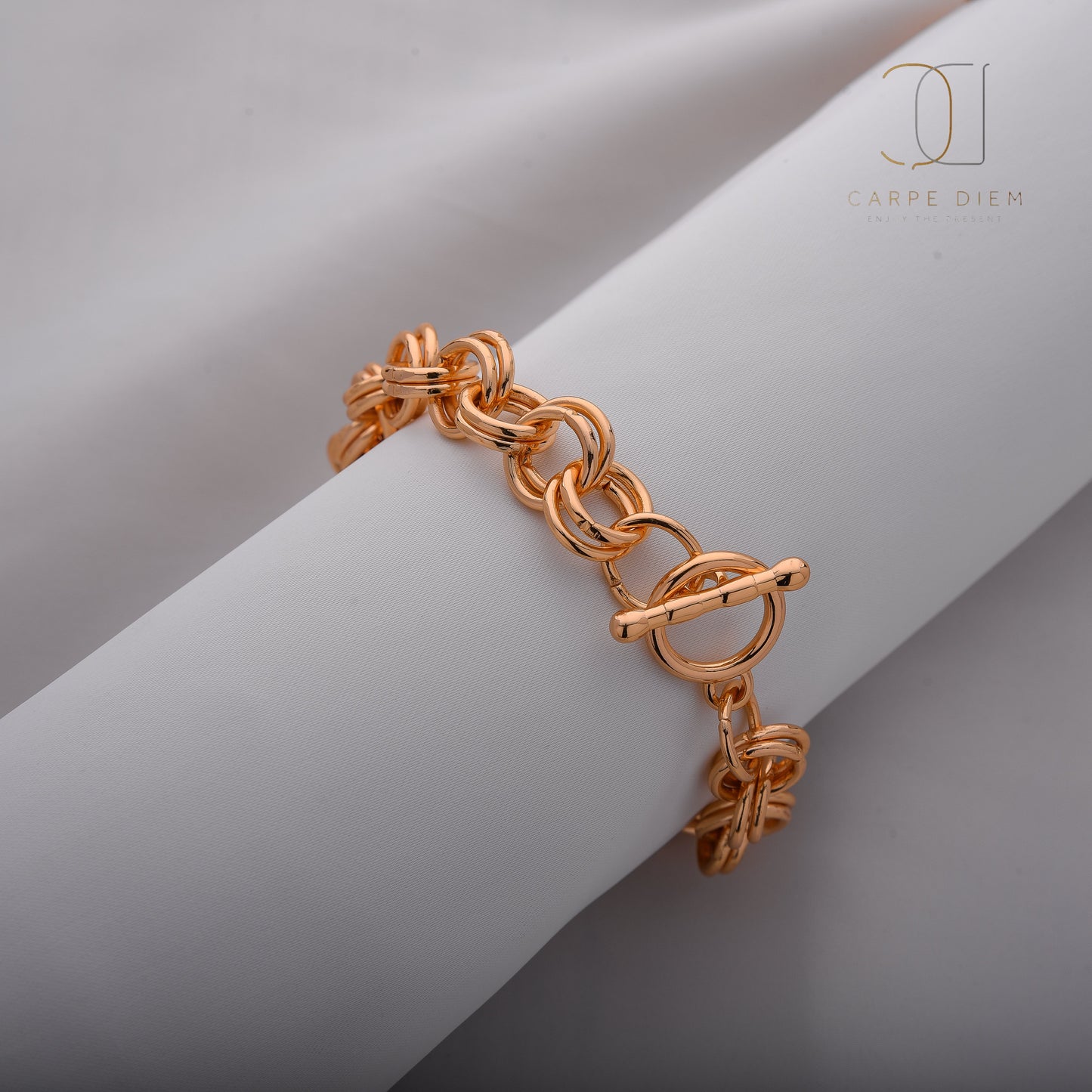 CDBR142- Gold plated Bracelet