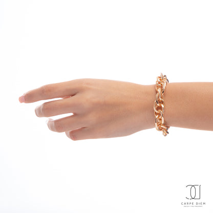 CDBR136- Gold plated Bracelet