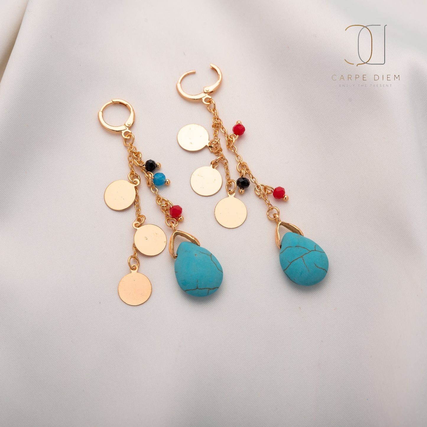 CDE140- Gold plated Earrings