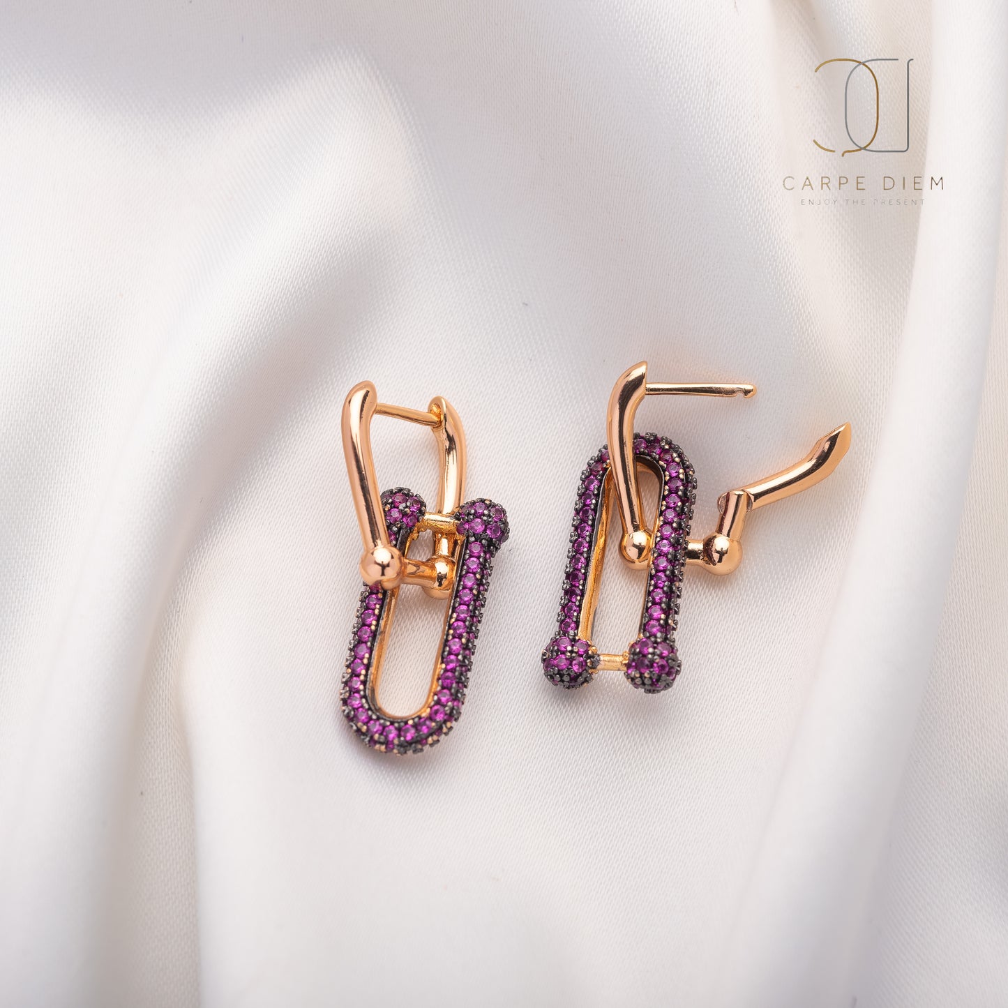 CDE142- Gold plated Earrings