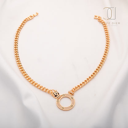 CDN209- Gold plated Necklace