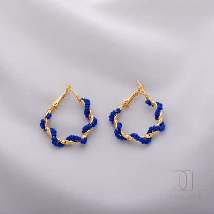 CDE108- Gold plated Earring