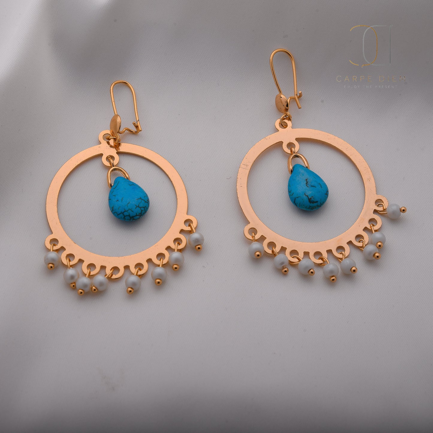 CDE114- Gold plated Earring