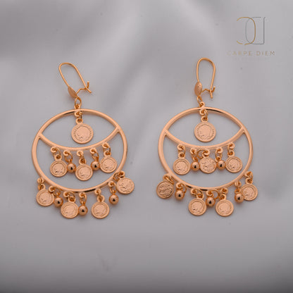 CDE125- Gold plated Earring