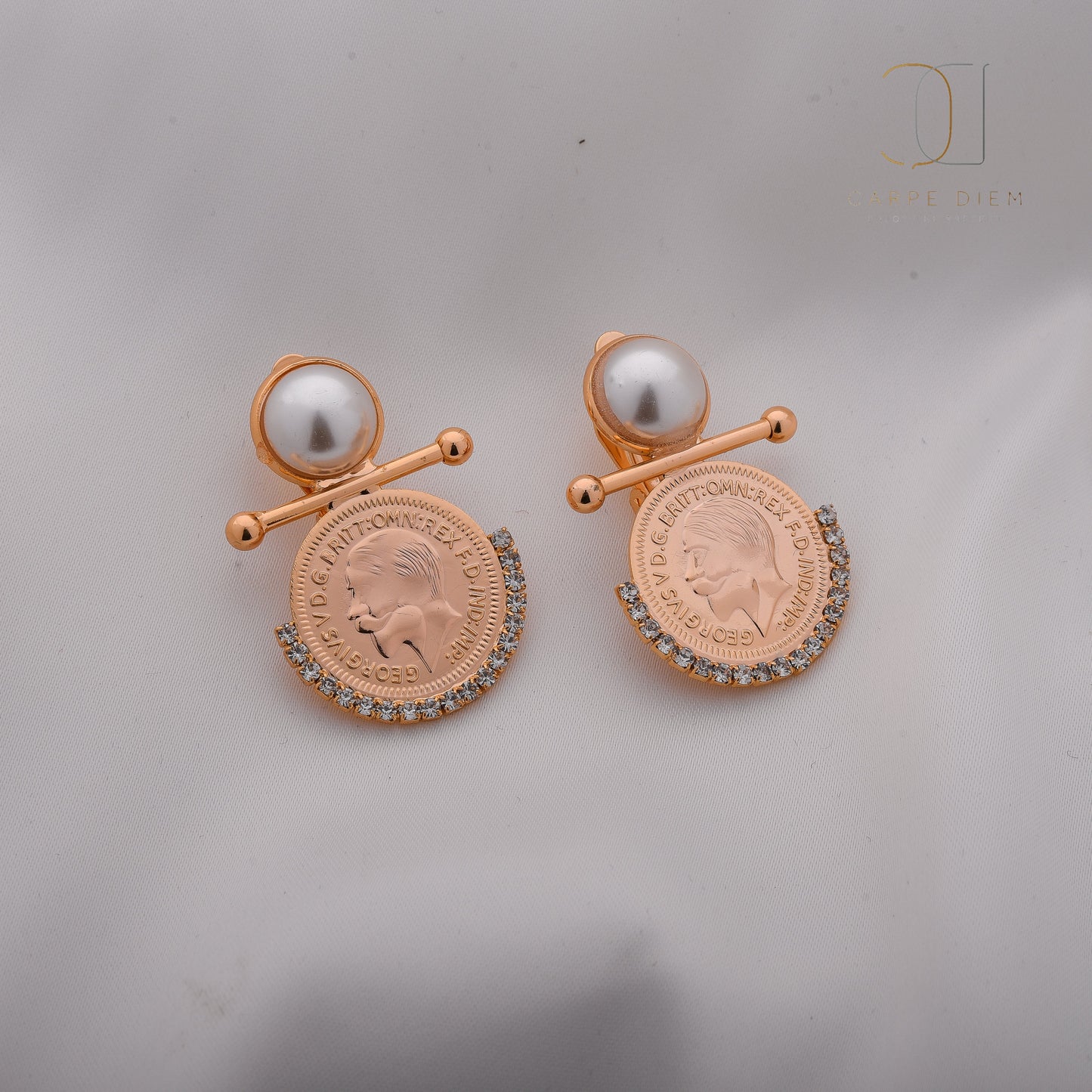 CDE126- Gold plated Earring
