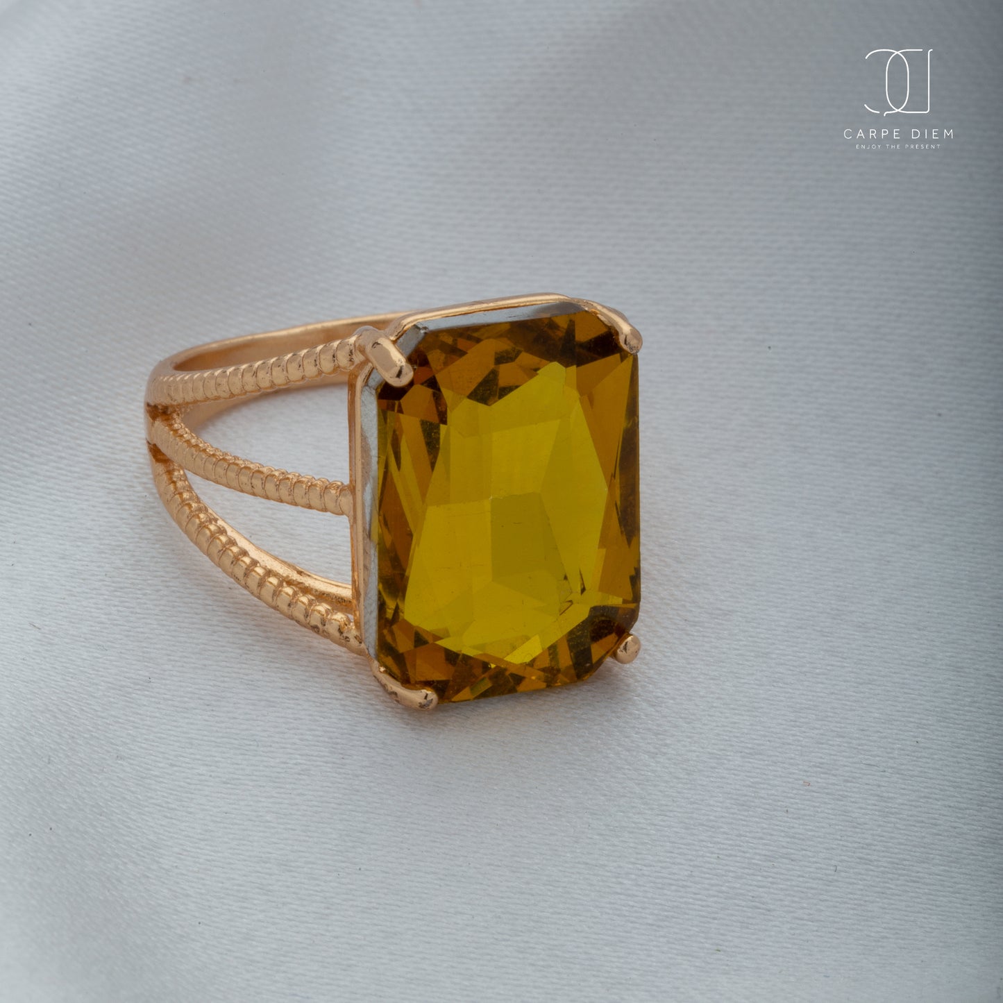 CDR121- Gold plated Ring