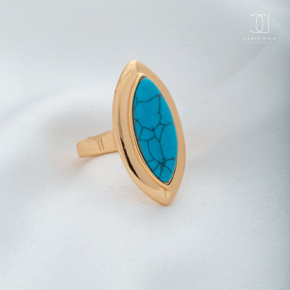 CDR122- Gold plated Ring