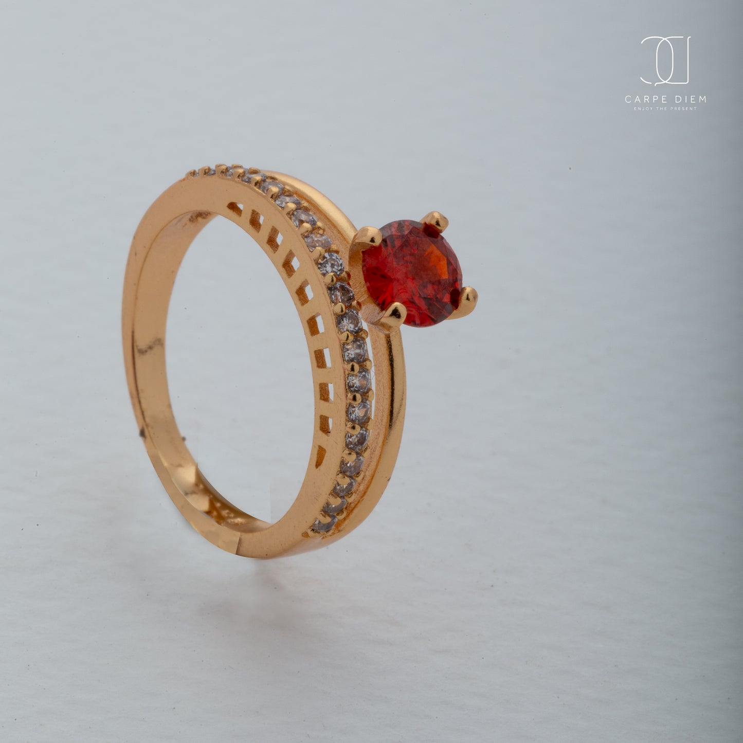 CDR124- Gold plated Ring