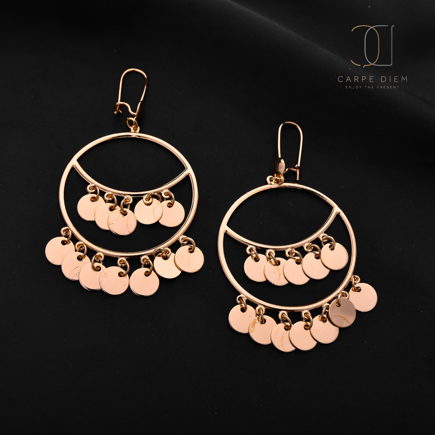 CDE133- Gold plated Earring