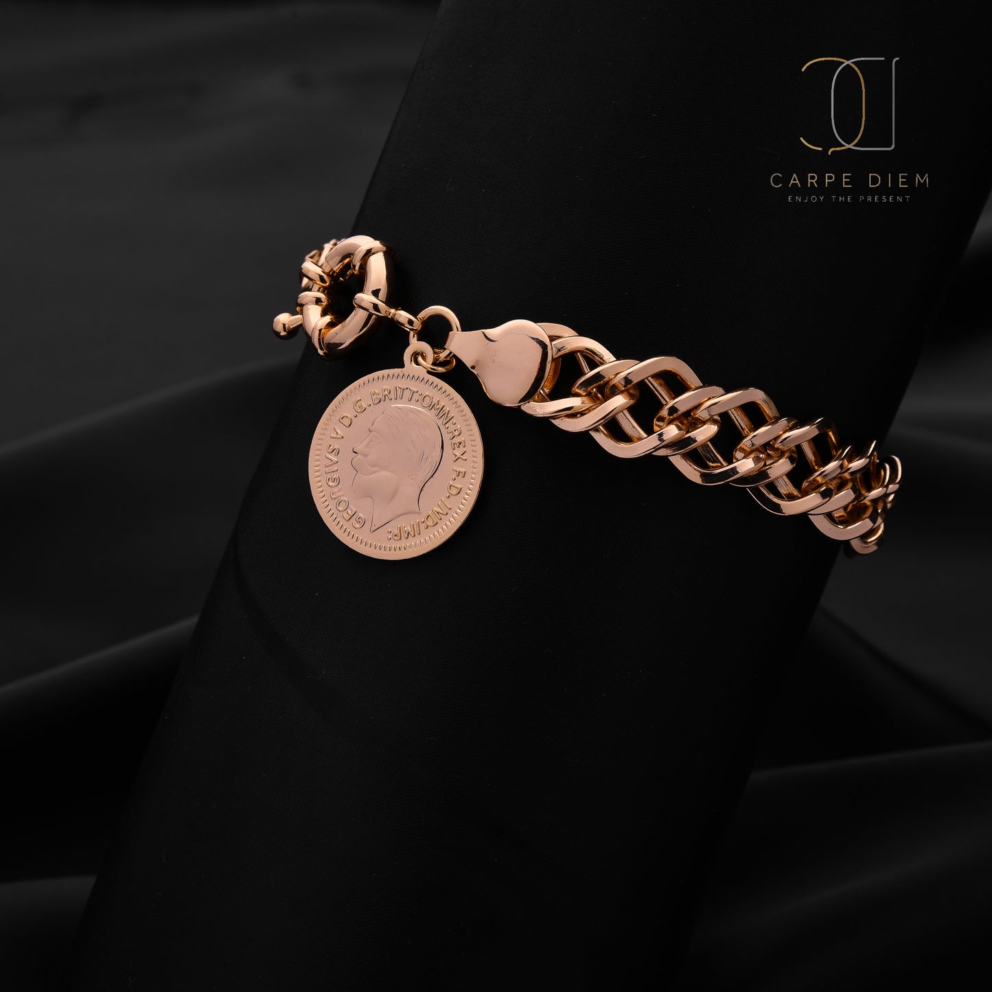CDBR152- Gold plated Bracelet