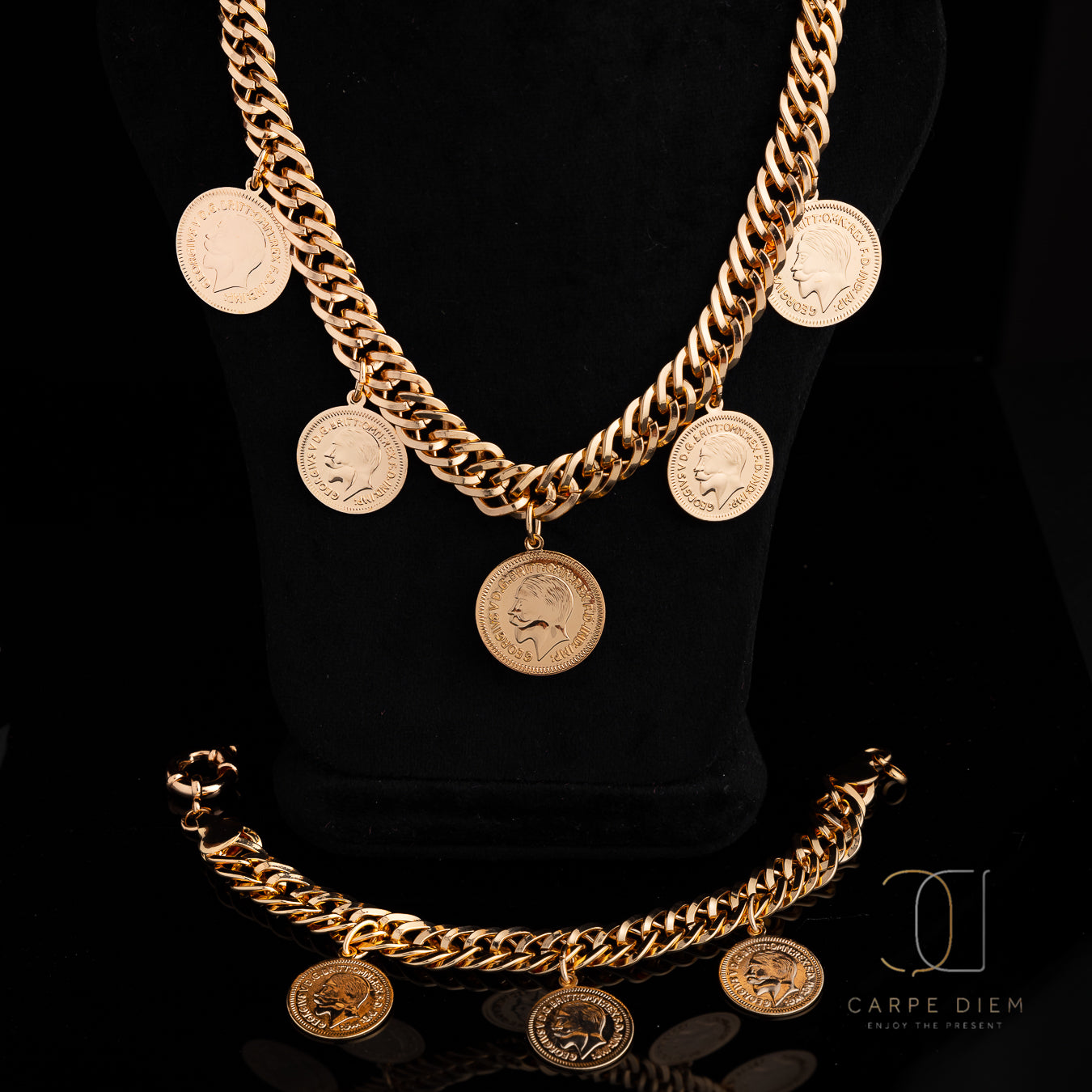 CDN178- Gold plated Necklace